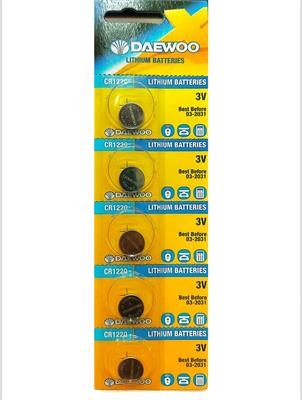 برای اطلاع از قیمت عمده تماس حاصل فرمایید 

باتری سکه ای لیتیوم دوو مدل CR1220