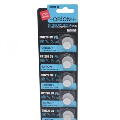 برای اطلاع از قیمت عمده تماس حاصل فرمایید

باتری سکه ای اوریون (ORION) مدل CR1220 (کارت 5 تایی)