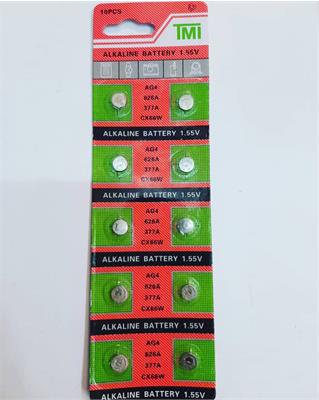 برای اطلاع از قیمت عمده تماس حاصل فرمایید

باتری ساعتی TMI مدل AG4