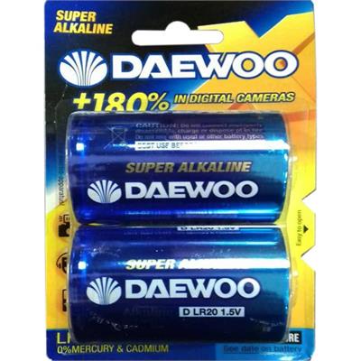 باتری سایز بزرگ دوو مدل سوپر آلکالاین کارت دو عددی

برای اطلاع از قیمت عمده تماس حاصل فرمایید