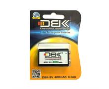 برای اطلاع از قیمت عمده تماس حاصل فرمایید

باتری کتابی DBK مدل 6F22