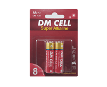 برای اطلاع از قیمت عمده تماس حاصل فرمایید 

باتری قلمی سوپرآلکالاین DM CELL | کارت 2 عددی | AA