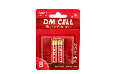 برای اطلاع از قیمت عمده تماس حاصل فرمایید 

باتری نیم قلمی DM CELL مدل super alkaline 03 بسته دو عددی
