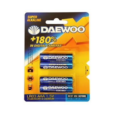 برای اطلاع از قیمت عمده تماس حاصل فرمایید

باتری نیم قلمی دوو مدل LR03 کارت 4 عددی