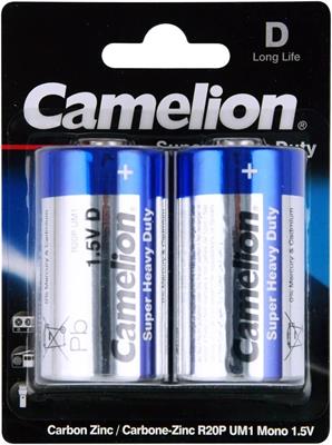 برای اطلاع از قیمت عمده تماس حاصل فرمایید 

پک دوتایی باتری کملیون مدل Battery 2pc Camelion Super Heavy Duty D R20P UM1 Mono 1.5V