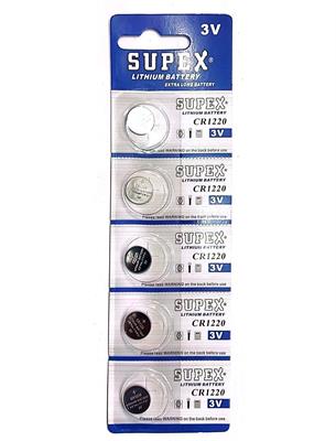 برای اطلاع از قیمت عمده تماس حاصل فرمایید 

باطری لیتیوم سکه ای سوپکس CR1220