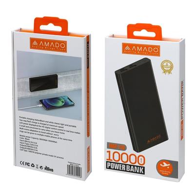 برای اطلاع از قیمت عمده تماس حاصل فرمایید 

پاوربانک فست شارژ 10/000 میلی آمپر آمادو AMADO مدل AMP210