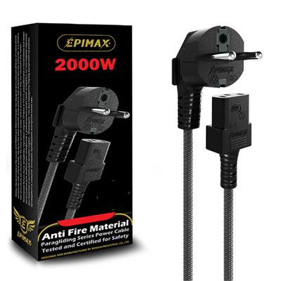 برای اطلاع از قیمت عمده تماس حاصل فرمایید 

کابل برق پاور EPIMAX EC-85 Paraglider 1.5M