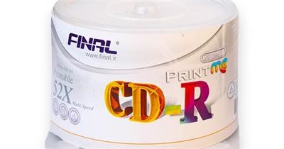 برای اطلاع از قیمت عمده تماس حاصل فرمایید

سی دی پرینتیبل فینال بسته 50 عددی