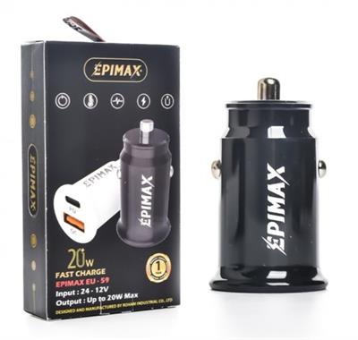 برای اطلاع از قیمت عمده تماس حاصل فرمایید 

شارژر فندکی 20 وات دو پورت اپیمکس (EPIMAX) مدل EU-59