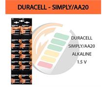 برای اطلاع از قیمت عمده تماس حاصل فرمایید

 باتری قلمی آلکالاین دوراسل DURACELL SIMPLY AA20