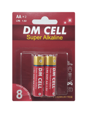 برای اطلاع از قیمت عمده تماس حاصل فرمایید 

باتری قلمی سوپرآلکالاین DM CELL | کارت 2 عددی | AA