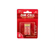 برای اطلاع از قیمت عمده تماس حاصل فرمایید 

باتری نیم قلمی DM CELL مدل super alkaline 03 بسته دو عددی