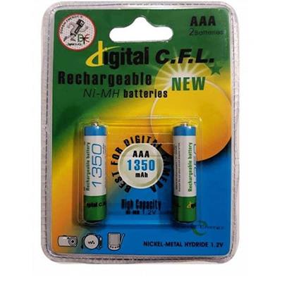 باتری نیم قلمی قابل شارژ دیجیتال سی اف ال مدل آمپر1350 بسته 2 عددی

برای اطلاع از قیمت عمده تماس حاصل فرمایید