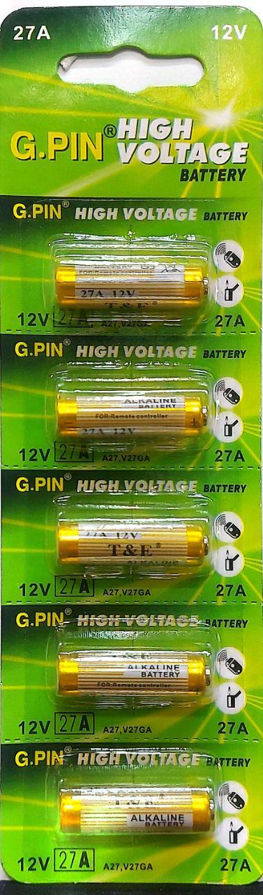 برای اطلاع از قیمت عمده تماس حاصل فرمایید 

باتری ریموتی جی پین 27A