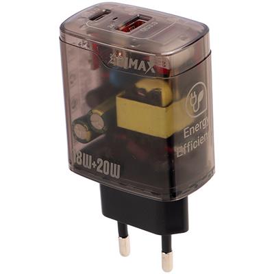 برای اطلاع از قیمت عمده تماس حاصل فرمایید 

کلگی فست شارژ Epimax EU-109 2Port QC4.0 PD3.0 2.4A 20W