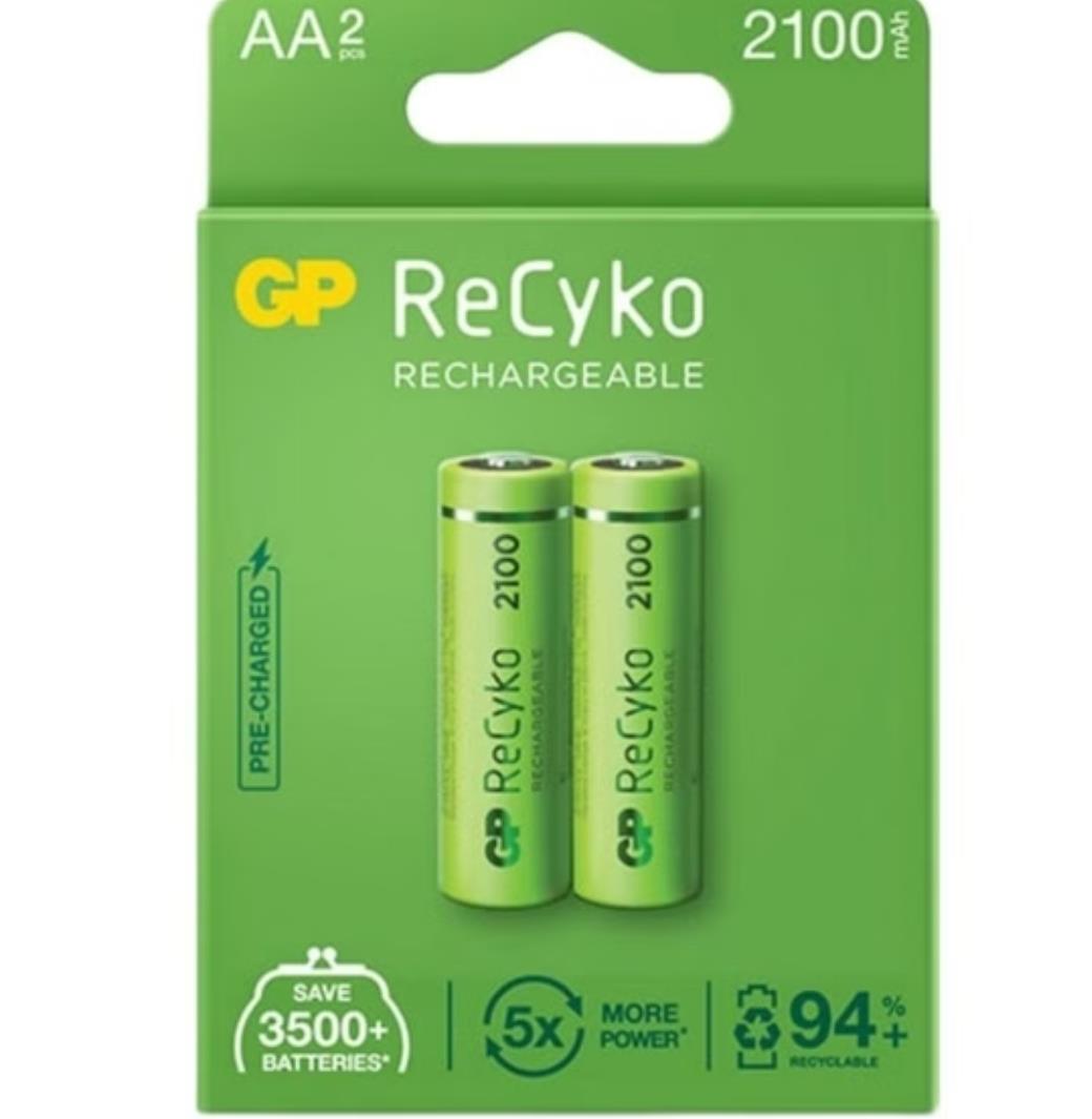 برای اطلاع از قیمت عمده تماس حاصل فرمایید

باتری قلمی جی پی مدل Recyko ظرفیت ۲۱۰۰ میلی آمپر ساعت بسته ۲ عددی