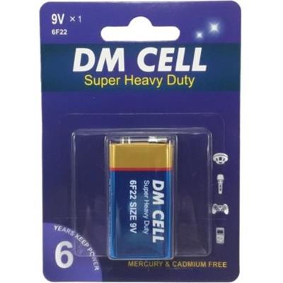 برای اطلاع از قیمت عمده تماس حاصل فرمایید 

باتری کتابی ۹ ولت کارتی DM CELL super heavy duty
