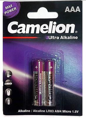 برای اطلاع از قیمت عمده تماس حاصل فرمایید

باتری نیم قلمی کملیون ultra alkaline کارت دو عددی