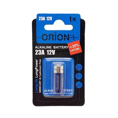 برای اطلاع از قیمت عمده تماس حاصل فرمایید 

باتری 23A اوریون مدل Alkaline جعبه 20 عددی