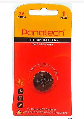 برای اطلاع از قمیت عمده تماس حاصل فرمایید

باتری سکه ای پاناتک مدل CR1616