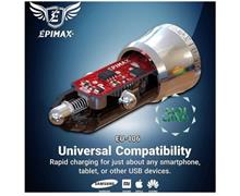 برای اطلاع از قیمت عمده تماس حاصل فرمایید 

شارژر فندکی اپیمکس (epimax) EU-106