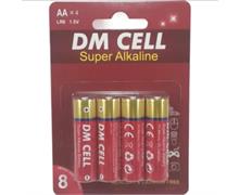 برای اطلاع از قیمت عمده تماس حاصل فرمایید 

باتری سوپر آلکالاین قلمی DM CELL | کارت 4 تایی | 1.5V AA