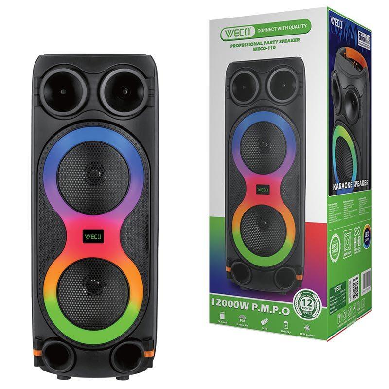 برای اطلاع از قیمت عمده تماس حاصل فرمایید 

اسپیکر چمدانی بلوتوثی ویکو WECO-110 + ریموت کنترل