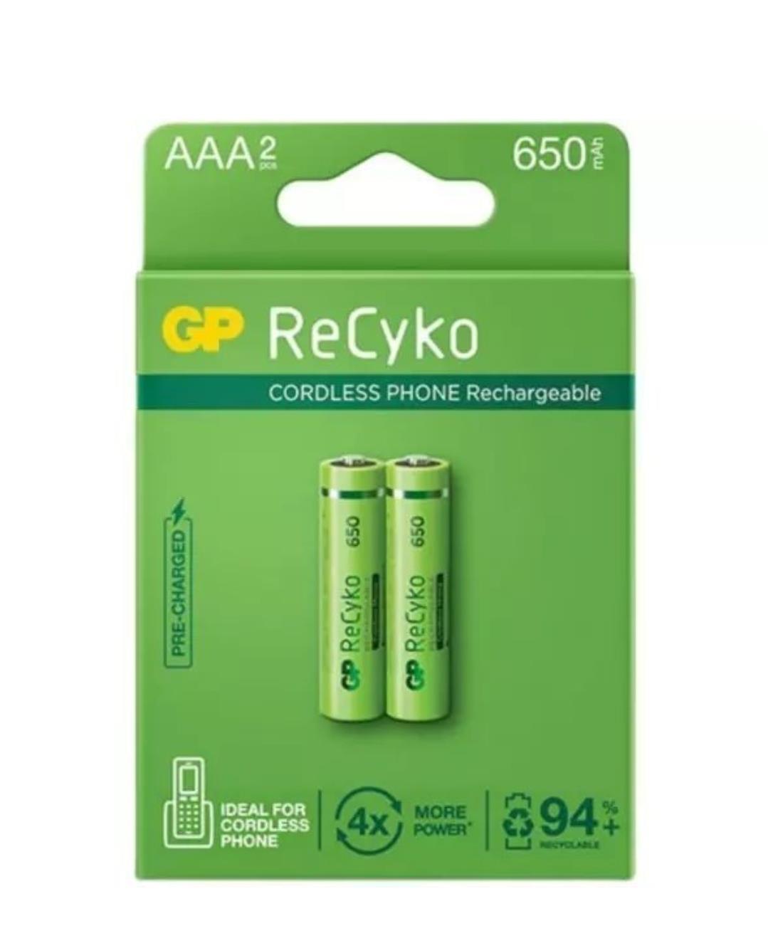 برای اطلاع از قیمت عمده تماس حاصل فرمایید

باتری نیم قلمی جی پی مدل ReCyko Plus 650 بسته ۲ عددی قابل شارژ