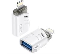 برای اطلاع از قیمت عمده تماس حاصل فرمایید 

مبدل او تی جی آیفون یو اس بی به لایتنینگ ایکس او NB256A