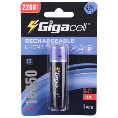 برای اطلاع از قیمت عمده تماس حاصل فرمایید 

باتری لیتیومی شارژی Gigacell 18650 2200mAh
