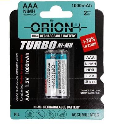 برای اطلاع از قیمت عمده تماس حاصل فرمایید

باتری نیم قلم شارژی اوریون 1000 میلی آمپر