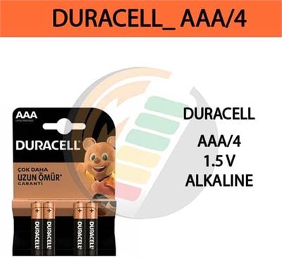 برای اطلاع از قیمت عمده تماس حاصل فرمایید

 باتری نیم قلمی آلکالاین دوراسل DURACELL AAA B4