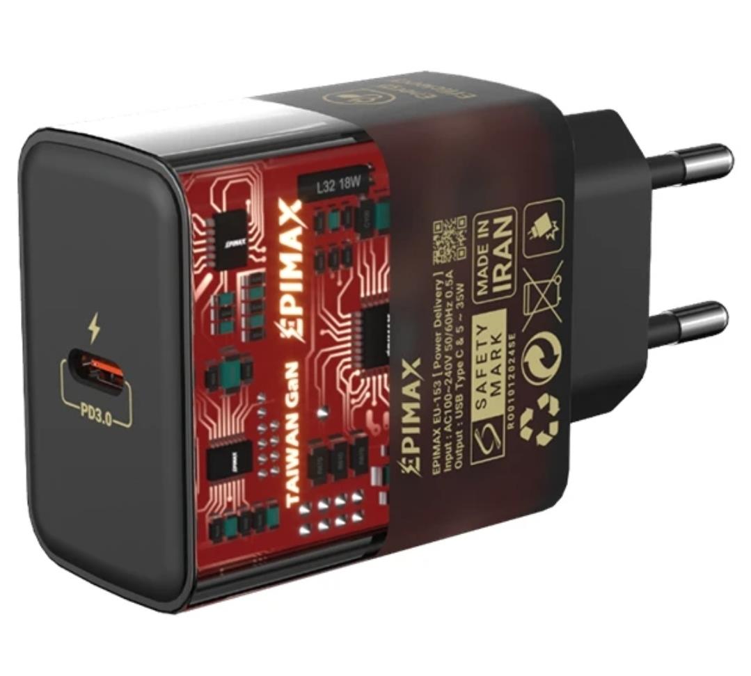 برای اطلاع از قیمت قوه تماس حاصل فرمایید

شارژر دیواری 35 وات اپی مکس مدل GAN EU_152