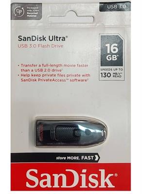 برای اطلاع از قیمت عمده تماس حاصل فرمایید 

فلش مموری سن دیسک مدل Ultra  گیگابایت 16