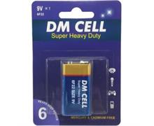 برای اطلاع از قیمت عمده تماس حاصل فرمایید 

باتری کتابی ۹ ولت کارتی DM CELL super heavy duty